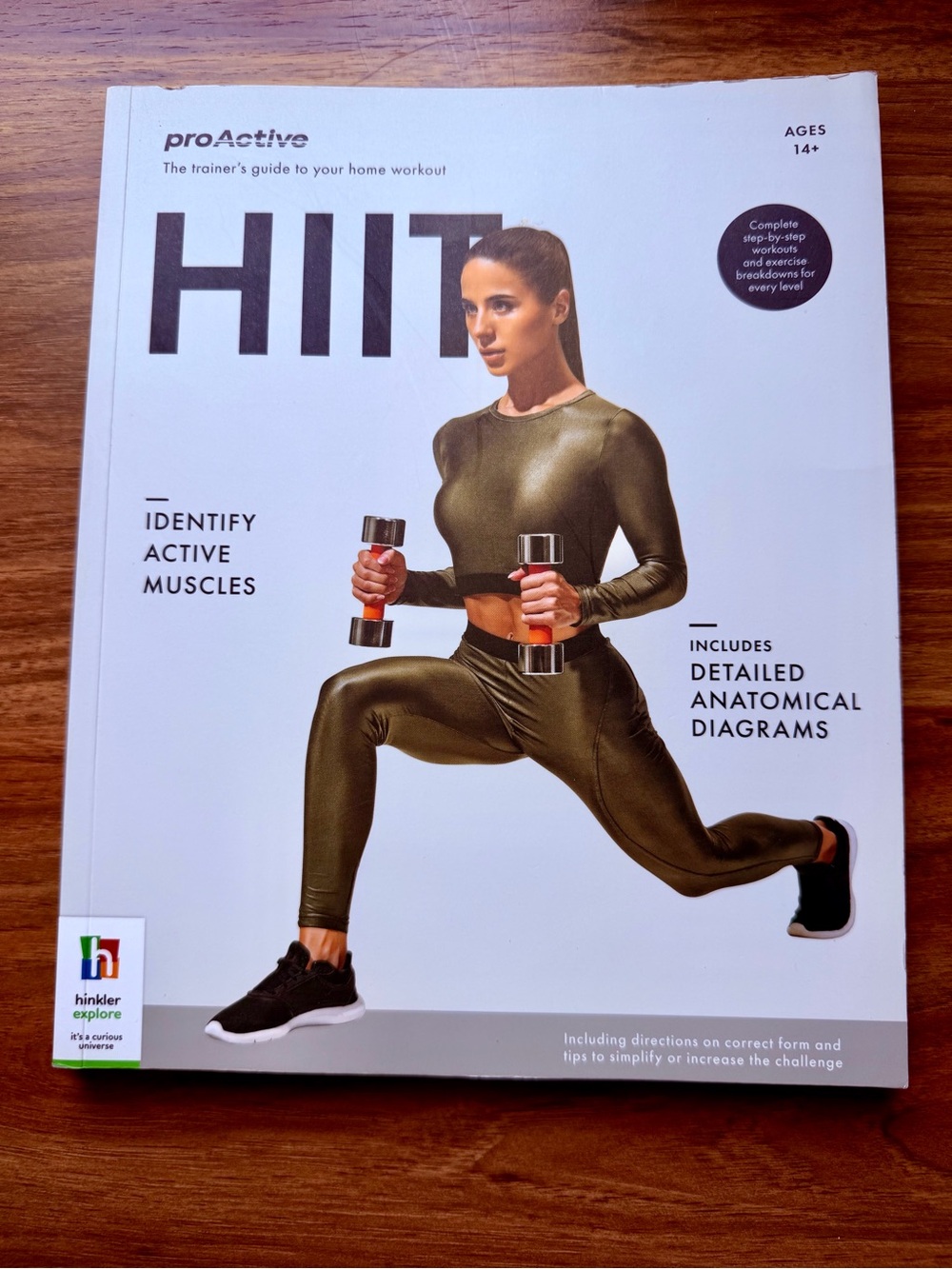 Proactiv HIIT Workout Guide with Olive Green Activewear